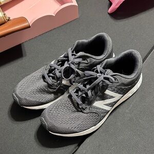 New Balance Charcoal Sneakers with White Details